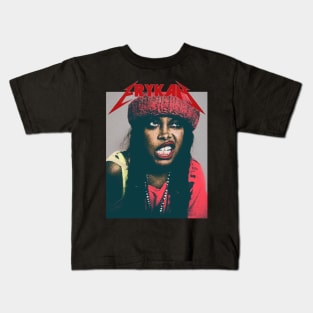 Erykah Badu Vintage Retro Style Kids T-Shirt